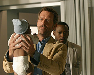  In the "Maternity" episode, what does House tell the clinic patient she has?