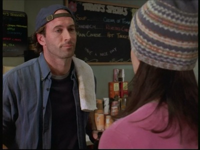  In the pilot episode, how many cups of coffee has Lorelai already had when she talks to Luke?