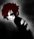 What does the kanji on Gaara's forehead mean?