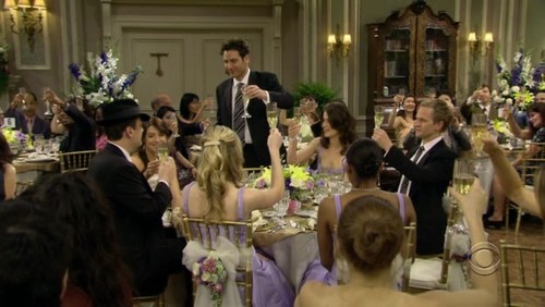  What was Ted's detik attempt at a best man speech about?