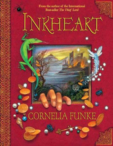  Who does the hand on the cover of Inkheart belong to?