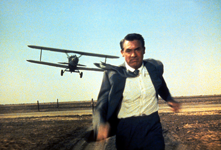  What character did Cary Grant play in the film 'North sa pamamagitan ng Northwest'?