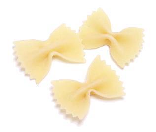  макаронные изделия, макароны Prima Donna: Identify this bow-tie shaped pasta...