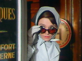  What character did Audrey play in the film 'Charade'?
