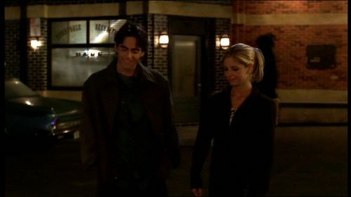  Buffy and Parker met waiting in line, but where were they?