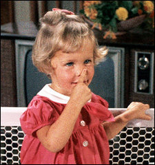  What were the names of the twin girls that played Tabitha Stephens?
