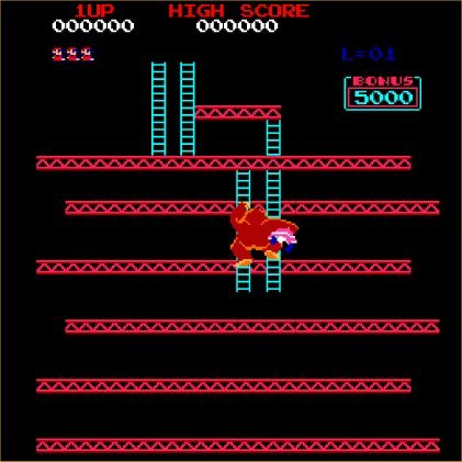  On what level does Donkey Kong end?