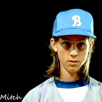  Mitch is on the baseball team. What number is his uniform?