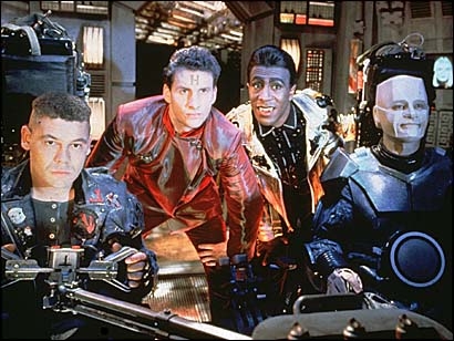  What postponed the filming of the first series of Red Dwarf?