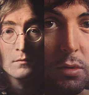  True または False: Paul McCartney began 書く songs before John Lennon