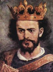 For how many years was Ludwik Andegaweński king?