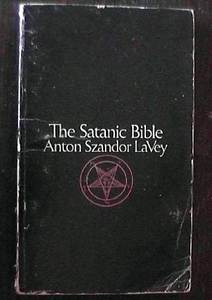  What are the "last two words" written in The Satanic Bible?