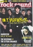  What magazine cover was Gerard and My Chemical Romance on in September 2005? 