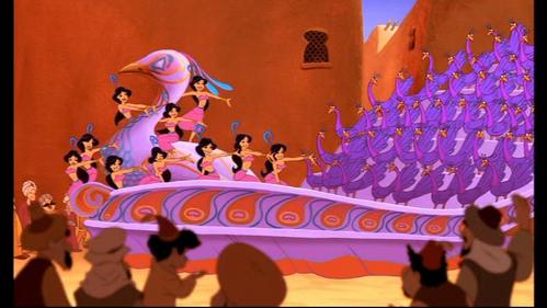  How many purple peacocks does Prince Ali have?