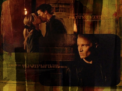  In "End Of Days" Spike saw Buffy kissing Angel in the Temple. Who brought Spike to see them?