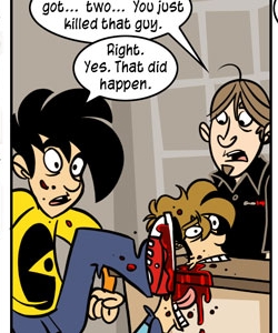  The reason for Gabe killing Tycho in this strip is...