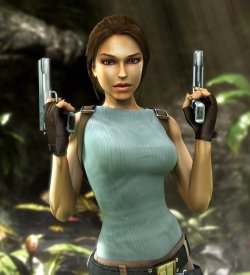  What was Lara Croft's original name during development of the first Tomb Raider?