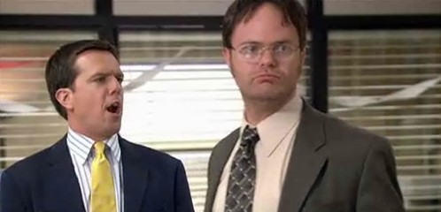  의해 how many reams did Dwight outsell the computer?