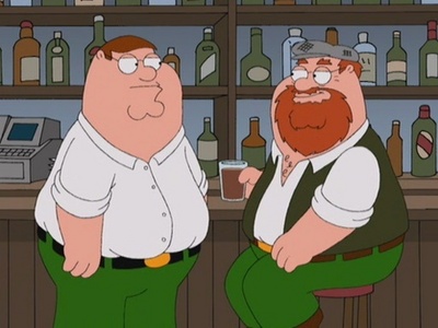  What is the name of Peter's biological father?