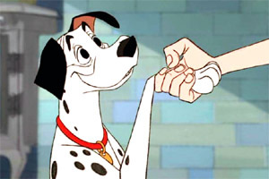  101 Dalmatians: How many 강아지 did Pongo and Perdy have?