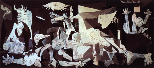 Which war was the inspiration for this Picasso painting?
