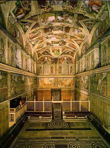  If 你 wanted to see the Sistine Chapel in person, where would 你 have to go?