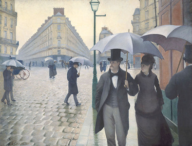  What city is depicted in this painting 의해 Gustave Caillebotte?