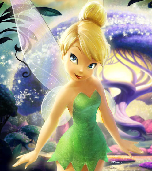  Tink as she appears in the new 팅커벨 movie.
