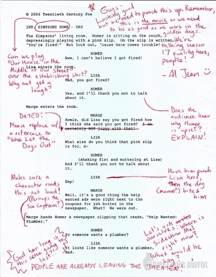 The revised script.