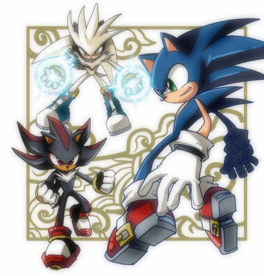  Sonic, Shadow, and Silver