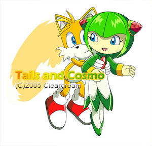 Taismo as bébés - Tails and Cosmo photo (14173036) - fanpop