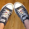 My converse...on my feet! :D They