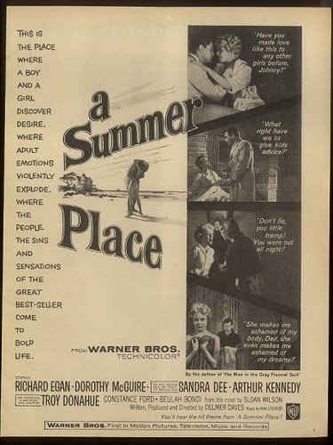  1959 A Summer Place ad