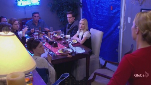 Angela in Dinner Party