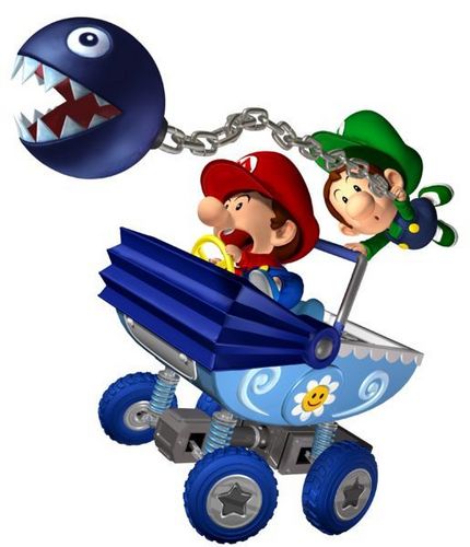 Baby Mario and Baby Luigi