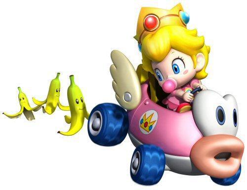  Baby perzik in Mario Kart Wii