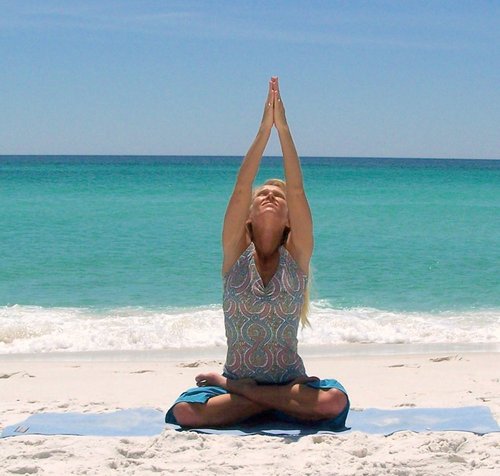  пляж, пляжный Yoga