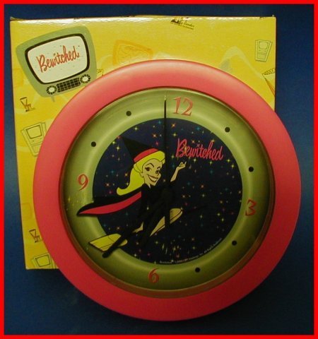 Bewitched wall clock