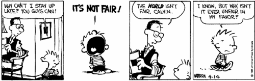  Calvin - The World is Unfair