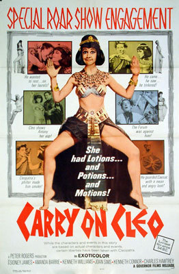  Carry On Cleo poster