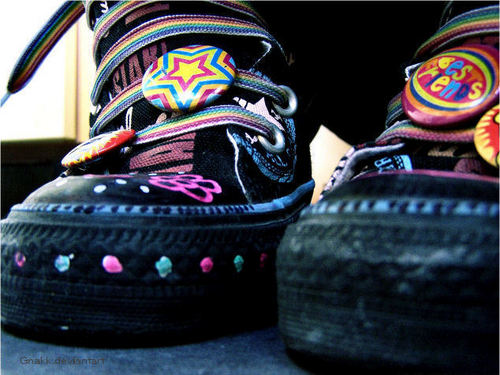 Colorful Converse