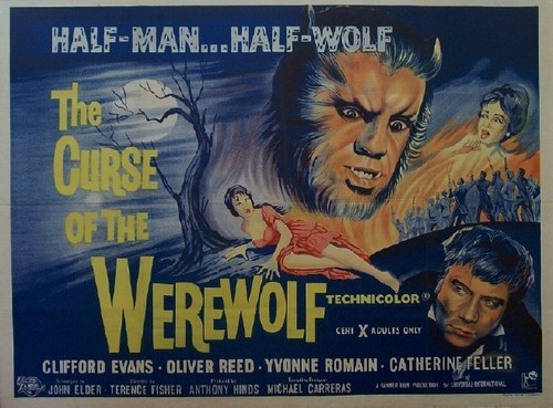  Curse of the Werewolf poster