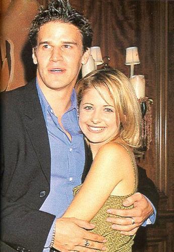 David Boreanaz & Sarah(1997)
