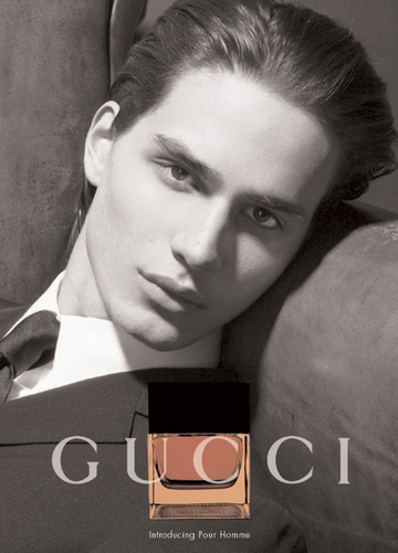  David Smith in an ad of gucci