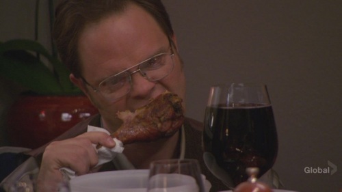  Dwight in dîner Party