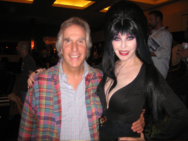 Elvira & the Fonz!