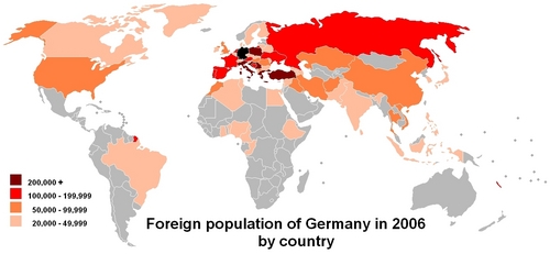  Foreign German population