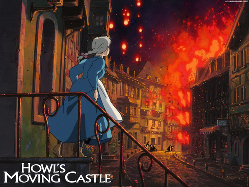  Howl's Moving kastil, castle