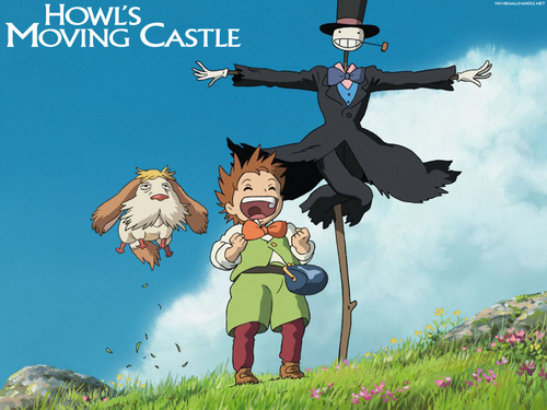  Howl's Moving istana, castle