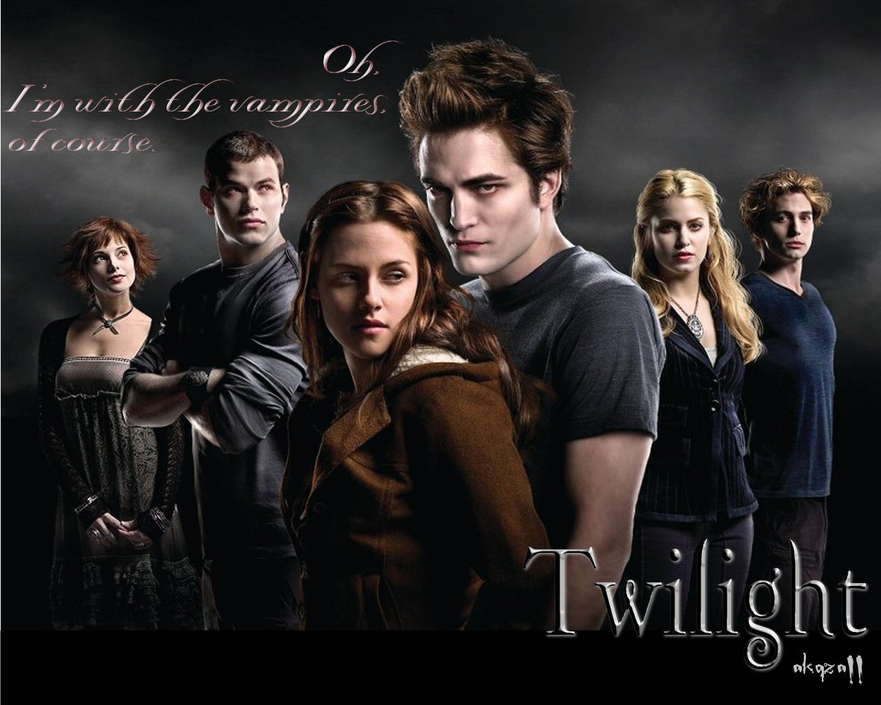 I'm with the vampires - Twilight Series Wallpaper (1213759) - Fanpop